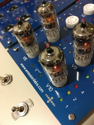 burning in electron tubes