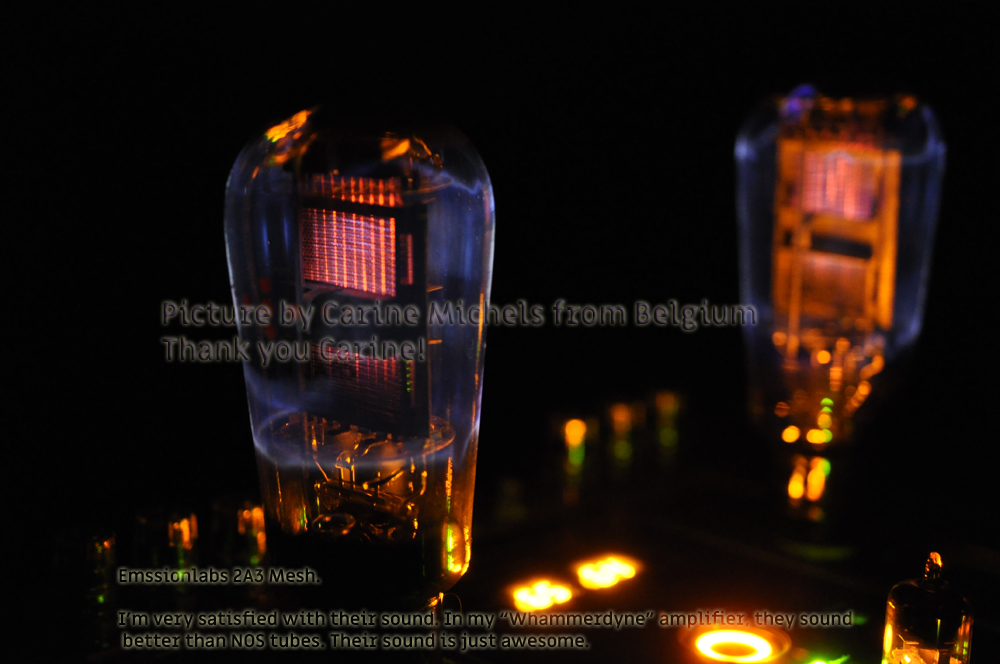 Emissionlabs 2A3 mesh tubes